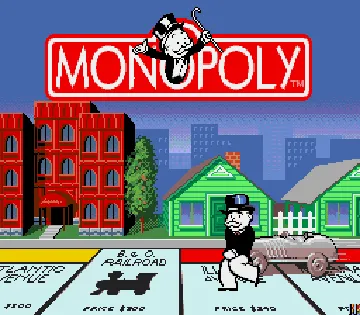 Monopoly (USA) screen shot title
